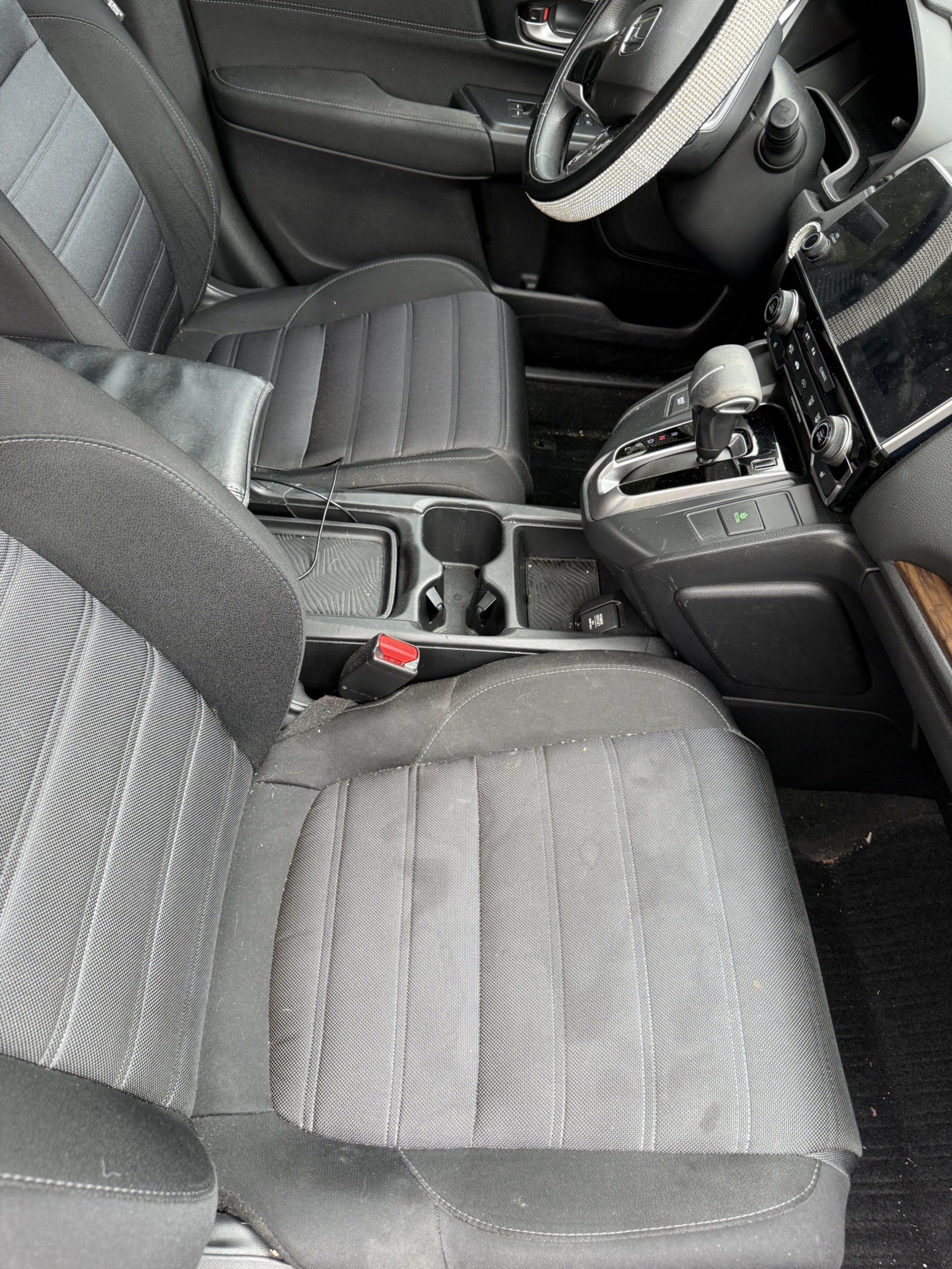 Built-up dirt, dull finish, and a tired look